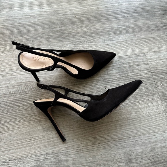 Boris Slingback suede  Pump (Women) Sz 9.5 
Schutz corporate girly - Picture 2 of 6